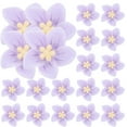 thumbnail image 1 of Shisuyan Embellissements Floraux Résine Violet 50 Pcs 1.50x1.50x0.50 Po, 1 of 9