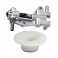thumbnail image 1 of Engranajes Helicoidales Zulema para Bomba de Aceite Compatible con Motosierras 5200 4500 52cc 45cc 58cc Plateado 2 Piezas, 1 of 8