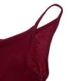 thumbnail image 3 of de playa suelto con tirantes finos, sin espalda, bohemio, , informal, , para mujer Vino rojo M Salvador vestido maxi largo de las mujeres, 3 of 9
