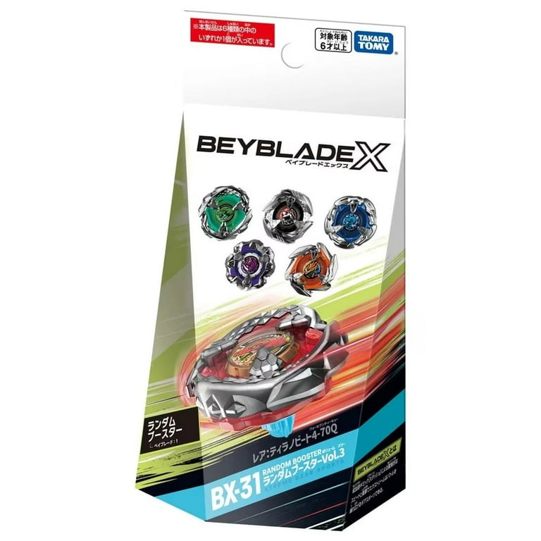 Takara Tomy Beyblade X BX-31 01 Tyranno Beat 4-70Q 