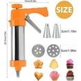 thumbnail image 3 of Cookie Press Gun Kit,13 Cookie Discs+8 Icing Nozzles Perfect for DIY Christmas Cookies and Decorating Cookies,Gifts for Wome(Comes with Cleaning Brush, 3 of 6