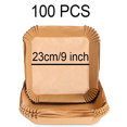thumbnail image 1 of Disposable Non-Stick Air Fryer & Oven Baking Liners, 100 Sheets, 20cm Square, 1 of 10