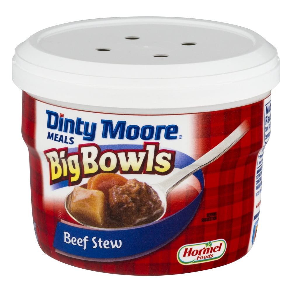 Dinty Moore Beef Stew Big Bowls 15 oz Microwave Bowl