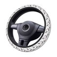 thumbnail image 2 of Vsdgher Dachshund Dog Puppy Pattern Elastic Car Steering Wheel Cover,Car Wheel Cover Protector Car Accessory for Steering Wheel with a Diameter of 14.5"-15", 2 of 6