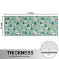thumbnail image 5 of Kitchen Rugs Sets Of 2,Light Green Christmas Village Pattern Anti Fatigue Kitchen Mat Rugs Non Slip Washable,Decorative Kitchen Floor Mats for Kitchen,Sink,Laundry,17"X47", 5 of 5