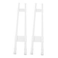 thumbnail image 4 of HOOWIFFY 1 Pair of RV Bathroom Storage Rods Metal White Adjustable Tension for Cabinets, 4 of 8