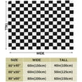 thumbnail image 4 of Buffalo Plaid Throw Blanket Checkerboard Grid Blanket Super Soft Flannel Throw Blanket Lightweight Fluffy Plush Fuzzy Bed Blanket for Bedding Sofa and Travel 60"X80", 4 of 6