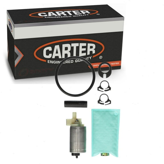 Carter Fuel Pump & Strainer Set compatible with Chevrolet Monza 3.2L 3.8L 4.3L 5.0L V6 V8 1975-1980