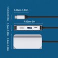 thumbnail image 3 of XWSHYW Aparatos Electrónicos Estación de Acoplamiento Tipo Cque Amplía El Divisor Usb a Desconcentrador Vga Conversión Multifunción, 3 of 6