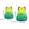 thumbnail image 3 of Large Capacity Basketball Bag, Drawstring Bag, Mens Training Travel Womens Fitness, 3 of 7