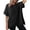 Black, variant on Womens T Shirts Short Sleeves Crew Neck Basic Tees Spring Clothes Cute Tops for Women