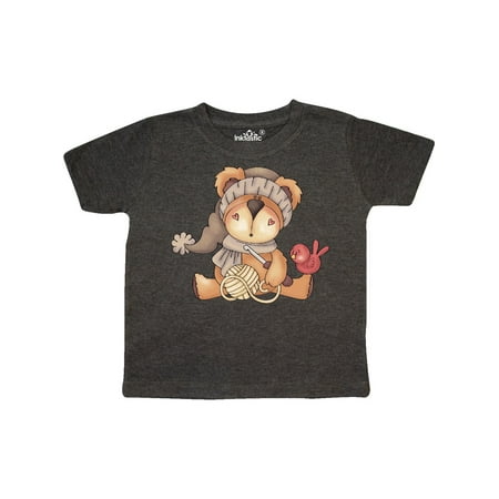 

Inktastic Winter Crochet Bear Gift Toddler Boy Girl T-Shirt