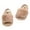 Khaki, variant on Lavaport Baby Infant Girls Faux Fur Sandals Soft Sole Shoes Plush Slide