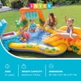 thumbnail image 3 of Intex Inflatable Kids Dinosaur Play Center Outdoor Water Park Pool w/ Slide, 3 of 11