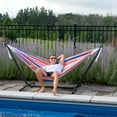 thumbnail image 5 of Vivere Double Cotton Hammock, Comfortable Daybed with Steel Stand, 9 Foot, Orange Punch, 5 of 5