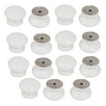 thumbnail image 2 of Uxcell Wooden Round Knob-0.16" Hole Diameter-15 Pack, 2 of 5