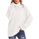 thumbnail image 2 of Suéter de cuello alto de moda para mujer, suéter de manga larga, suéter informal de cuello alto, suéter para mujer, 2 of 6