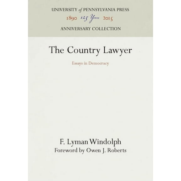 Anniversary Collection: The Country Lawyer (Hardcover)
