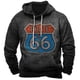 thumbnail image 3 of Sudadera con capucha vintage Route 66 con estampado 3D, sudaderas con capucha de moda para hombres y mujeres, sudaderas, abrigos para niños, sudaderas para mujeres, ropa para hombres, chándales, 3 of 5