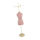 thumbnail image 3 of Soporte para presentación de joyería Jinwen organizador de joyas de terciopelo rosa Estilo C, 3 of 8
