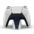 thumbnail image 2 of Fast Charging Dock Station for PS5 Controller, Dual Charger Stand Wireless Gamepad Charging Cradle Accessory, 2 of 10