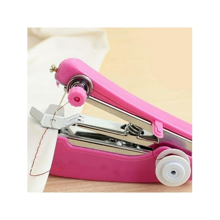 Professional Thread Setter - M.way Professional Portable Mini Cordless Hand-held Sewing Machine - Quick Stitch Tool for Fabric Clothing, or Kids Cloth for Traveling or use in Home Threads Needles Accessories