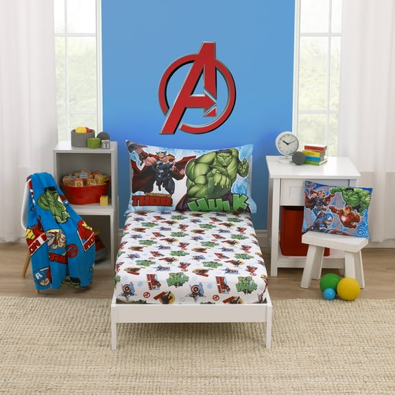 Marvel The Avengers I Am A Hero 2 Piece Toddler Sheet Set