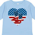 thumbnail image 4 of Inktastic USA Cowboy Boots Patriotic Boys or Girls Long Sleeve Toddler T-Shirt, 4 of 5