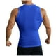 thumbnail image 5 of Camisetas de Entrenamiento Color Sólido Deportes de Fitness Al Aire Libre Tira Fina Camiseta Transpirable, 75% Poliéster 20% Rayón 5% Spandex, 5 of 6
