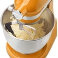 thumbnail image 3 of Batidora de borde flexible de 4.5-5 cuartos de galón para batidoras de pie KitchenAid con cabezal inclinable en color blanco, 3 of 3