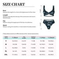 thumbnail image 6 of Daiia Beautiful Butterflies Women's Bikini Set Two Piece Swimsuit High Waisted Bikini Adjustable Straps Bikini Perfect for Beach, Pool, and Summer Vacation-Large, 6 of 9