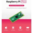 thumbnail image 3 of Colorful Header Pre-Soldered Pico,Pico with Pre-Soldered Color Header Microcontroller Development Board, Based on RP2040 Chip,Dual-Core ARM Cortex M0+ Processor, 3 of 4