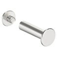thumbnail image 3 of M4x12mm Round Cross Head Screw Post Binding Leather Fastener, Nickel Plated, 25Sets, 3 of 4
