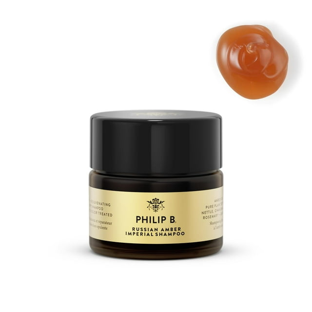 PHILIP B Champú Imperial Ámbar Ruso 3 oz (89 ml) | Hidratación ingrávida protectora del color restauradora
