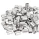 thumbnail image 4 of 2.5mm Agujas de Aluminio de Cable de Orificio de Un Solo Orificio Clip Cable Crimps 200Pcs, 4 of 4