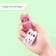 thumbnail image 4 of 6 Pack Cute Pencil Erasers, Erasers With Cover And R, 4 of 5