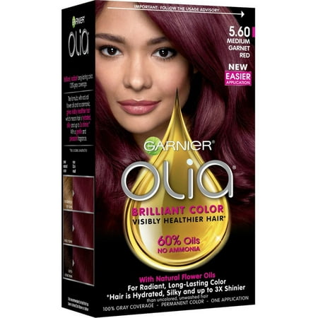 2 Pack - Garnier Olia Ammonia Free Hair Color [5.60 ...