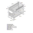 thumbnail image 4 of Nantucket Bunk Bed Twin over Twin in White, 4 of 4