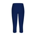 thumbnail image 4 of Jxximdong Leggings for Women Leggings For Women High Waisted Cutout Yoga Lightweight Cozy Cropped Pants Solid Soft Pajams Pants Blue M Yoga Pants, 4 of 5