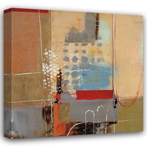 Nancy Villarreal Santos 28x28 Gallery Wrapped Canvas Wall Art Titled - Emociones I