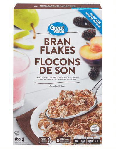 Great Value Bran Flakes Cereals - Walmart.ca