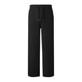 thumbnail image 6 of Sweatpants Women Baggy Wide Leg Low Rise Sweat Pants Y2k Athletic Pants for Women Loose Fit Comfy Pants, 6 of 7