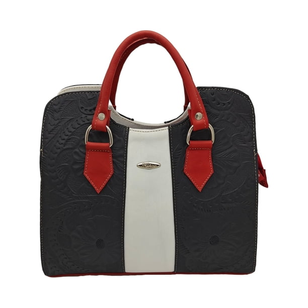 Bolso en Piel Vacuno Cincelada Fana Thaliss Multicolor FANA BOLSOS Bolsa de Mano en Piel