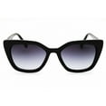 thumbnail image 2 of Kenneth Cole New York KC00008 01B Women's Shiny Black Sunglasses, 2 of 2
