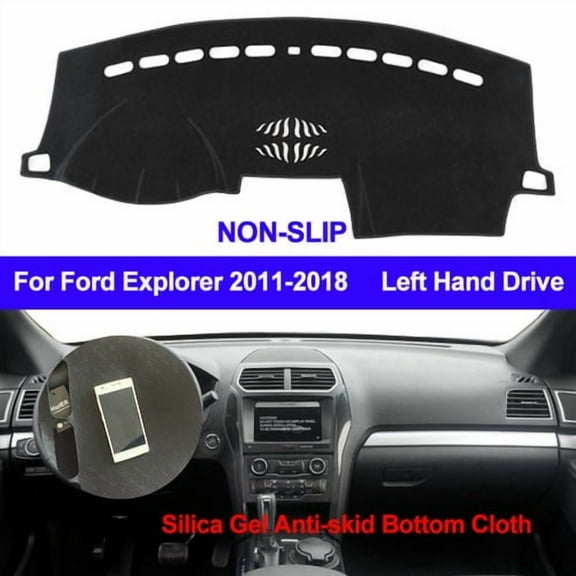 For Ford Explorer 2011-2017 2018 Dashboard Mat Cover Dash Mat Dashmat Non-Slip