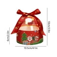 thumbnail image 3 of Christmas Gift Boxes Pingan Apple Candy Portable Gift Box, 3 of 6
