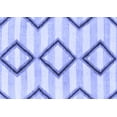 thumbnail image 1 of Ahgly Company Indoor Rectangle Abstract Blue Modern Area Rugs, 7' x 10', 1 of 4