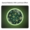 thumbnail image 2 of Snowflakes Fluorescent Drawer Pulls with Screws: Round 4-Pack Glow-in-the-Dark Knobs for Kitchen Cabinets, Wardrobes, Dressers - Stylish Kitchen Hardware and Drawer Decor, 2 of 6