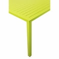 thumbnail image 6 of Pangea Home Miami Modern Aluminum Frame Patio Dining Table in Green, 6 of 11