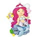 thumbnail image 3 of Polar X Mermaid Girl Personalized Christmas Tree Ornament, 3 of 3